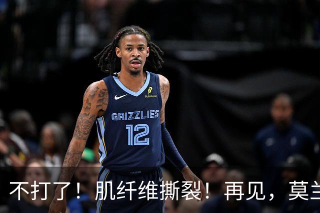 不打了！肌纤维撕裂！再见，莫兰特